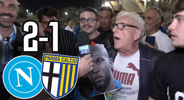 Napoli Parma live reaction