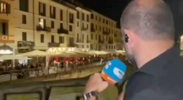 Tancredi Palmeri ironizza: Qui a Milano stanno tutti brindando a Osimhen. Criscitiello si dissocia| VIDEO