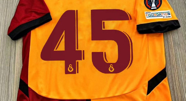 Osimhen ha chiesto al Galatasaray la maglia numero 45 per un motivo portafortuna