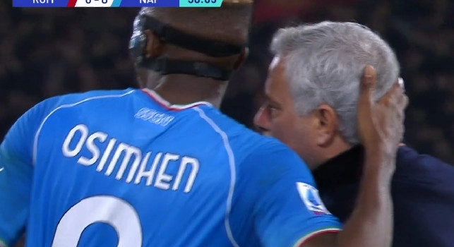 Mourinho: Spenderei 75 milioni per Osimhen, ma lui è uno che si butta troppo a terra: sapete cosa gli dissi?