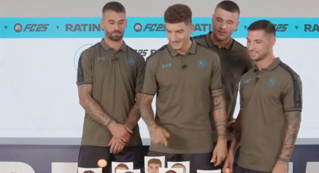 Il Napoli torna su FC25, guardate cosa fanno Di Lorenzo, Spinazzola, Buongiorno e Politano | VIDEO