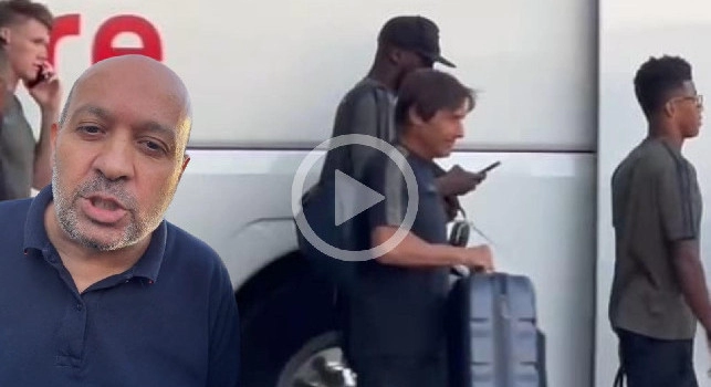 Un cagliaritano che tifa Napoli, il bellissimo intervento durante l'arrivo degli azzurri | VIDEO CN24