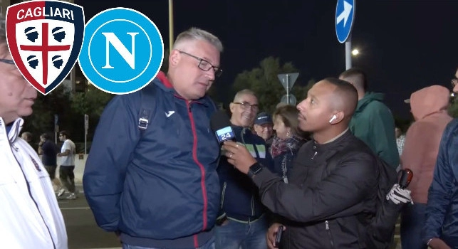 Cagliari-Napoli 0-4: la reazione dei tifosi napoletani alla Domus Arena | VIDEO