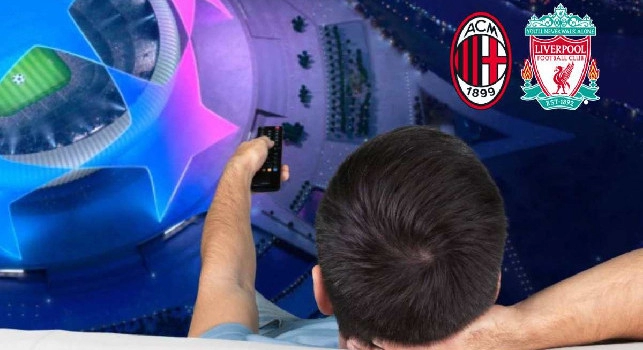 Milan Liverpool dove vederla