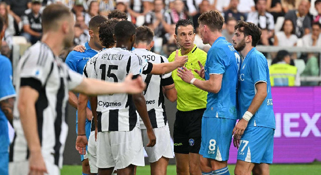 UFFICIALE - Napoli-Inter, scelto l'arbitro: è Doveri, la designazione completa