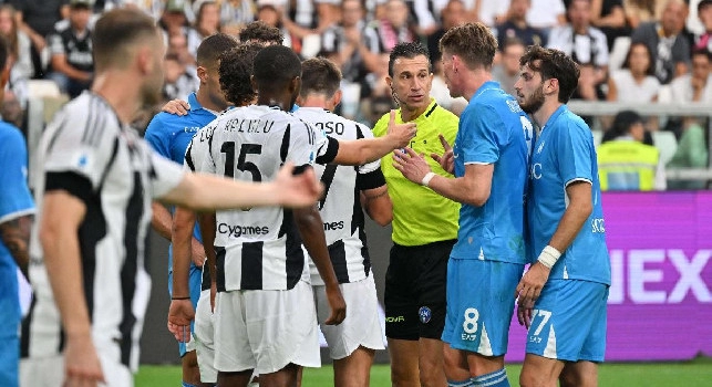 L'ex arbitro Calvarese: Doveri non si fa mai sfuggire il controllo della partita. Manca una punizione indiretta in area per la Juve