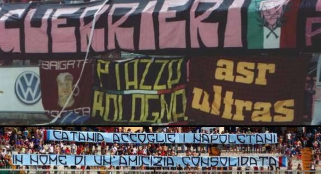 Cosa c'è da sapere sul gemellaggio Palermo-Roma: lo striscione del 2015 al San Paolo ed il rebus Curva Nord