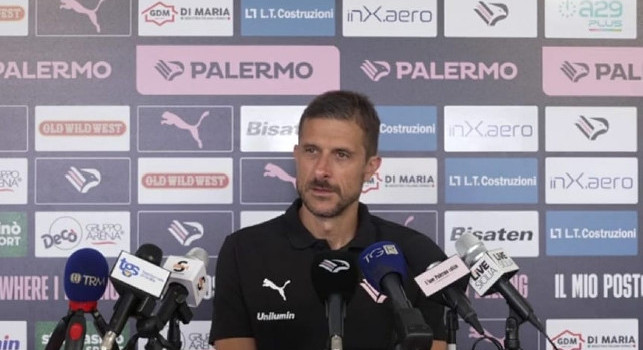 Palermo, Dionisi in conferenza: Napoli da scudetto, ma c'era un rigore per noi! Tensione tra le due tifoserie? Non ho capito bene cosa sia successo