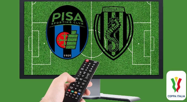 Coppa Italia dove vedere Pisa-Cesena in Tv e streaming: canale e probabili formazioni