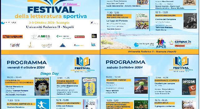 Festival della letteratura sportiva, a Scampia va in scena la 2a edizione: date e ospiti