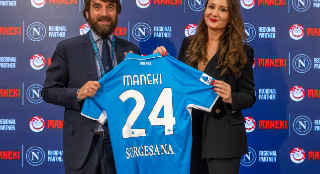 UFFICIALE - Nuova partnership per la SSC Napoli, annunciato l'accordo con Maneki: i dettagli