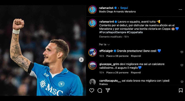 Rafa Marin: Flice per il debutto e per la bella vittoria, avanti tutta | FOTO