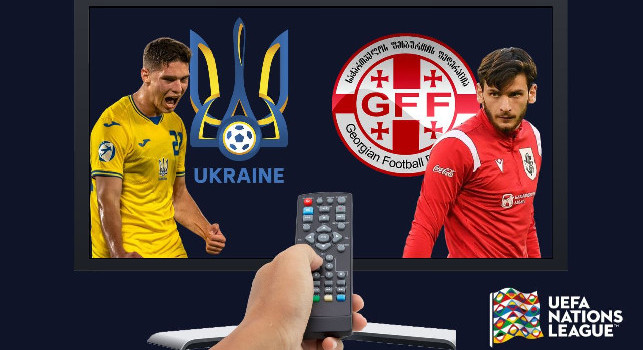 Dove vedere Ucraina-Georgia in Tv e streaming: Kvaratskhelia in campo per la Nations League