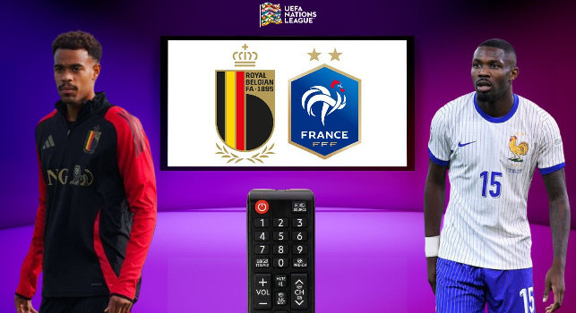 Dove vedere gratis Belgio-Francia in Tv e streaming: big match di Nations League