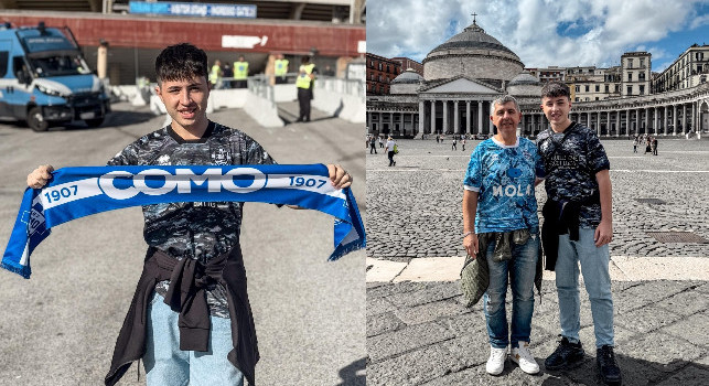 Tifoso del Como commuove i tifosi napoletani: messaggio da brividi sulla città di Napoli! | FOTO