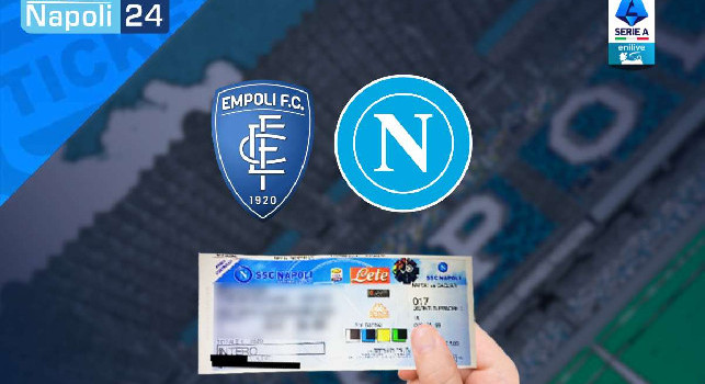 Biglietti Empoli Napoli Settore Ospiti