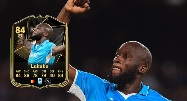 Lukaku è nel Team of The Week di FC25: nuova carta speciale per Big Rom | FOTO