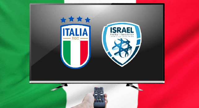 Israele Italia dove vederla in tv