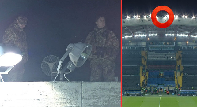 Italia-Israele, clima di tensione per la guerra: spuntano i cecchini allo stadio di Udine! | FOTO