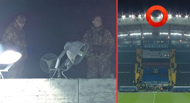 Italia-Israele, clima di tensione per la guerra: spuntano i cecchini allo stadio di Udine! | FOTO