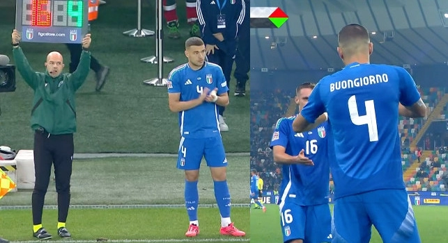 Italia-Israele 4-1, c'è spazio anche per Buongiorno: entra nel finale del match | FOTO