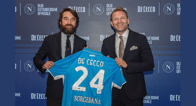 UFFICIALE - De Cecco nuovo global partner SSC Napoli per l’olio extravergine