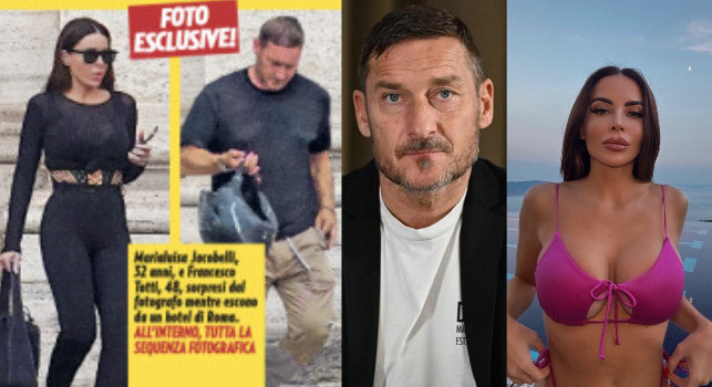 Totti in hotel con la figlia del noto giornalista: lei conferma tutto a Gente! | FOTO