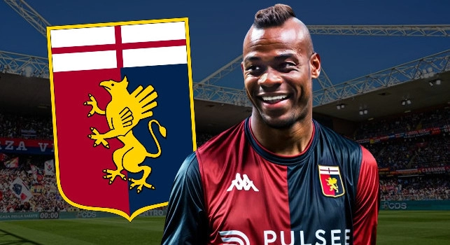 Genoa-Como, le formazioni ufficiali: la decisione di Gilardino su Balotelli