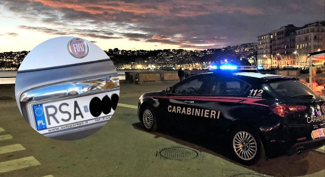 Targhe polacche, stretta dei Carabinieri a Napoli: scattano le denunce, blitz nella Sanità e a Mercato!