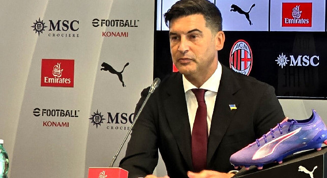 Verso Milan-Napoli, Fonseca parla in conferenza stampa: data e orario