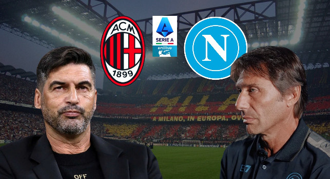 Milan-Napoli, le probabili formazioni: out Leao! La decisione di Conte su Lobotka-Gilmour | GRAFICO SKY