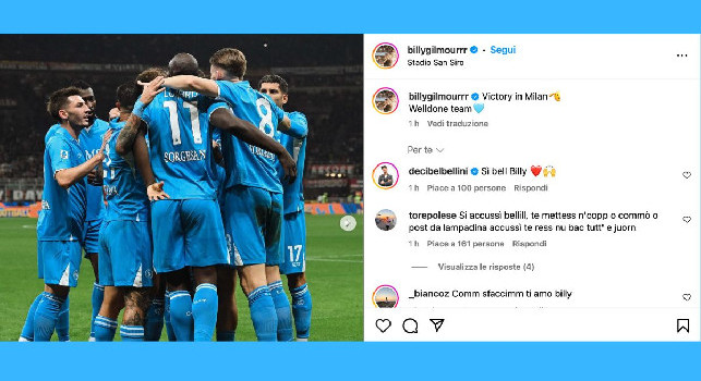 Il commento di Gilmour per la vittoria a Milano | FOTO