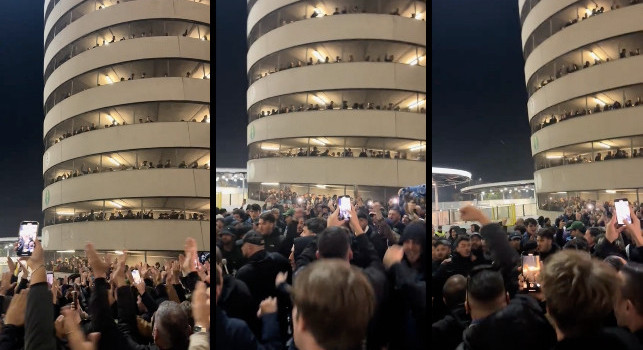 È San Siro, ma sembra il Maradona! Tifosi Napoli da brividi: Lasciateci cantare... | VIDEO