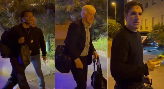 Atalanta arrivata a Napoli, gesto di Zaniolo e Cuadrado per i tifosi fuori l'hotel! Gasperini concentrato | VIDEO ESCLUSIVO