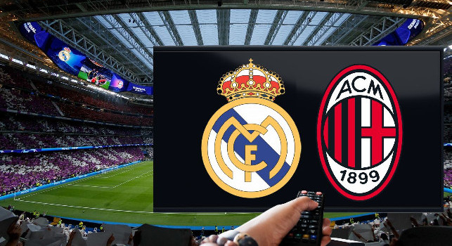 Dove vedere Real Madrid-Milan in Tv e streaming: SkySport o Amazon Prime?