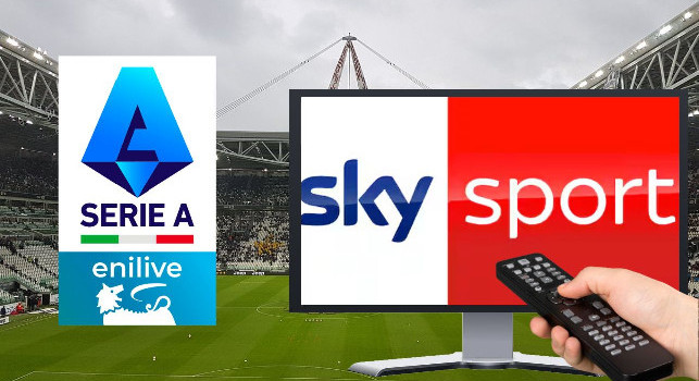 Ecco le tre partite trasmesse da Sky per la 12a giornata di Serie A