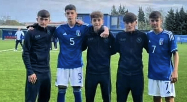 Giovanili Napoli, cinque azzurrini convocati per lo stage con la Nazionale Under 15