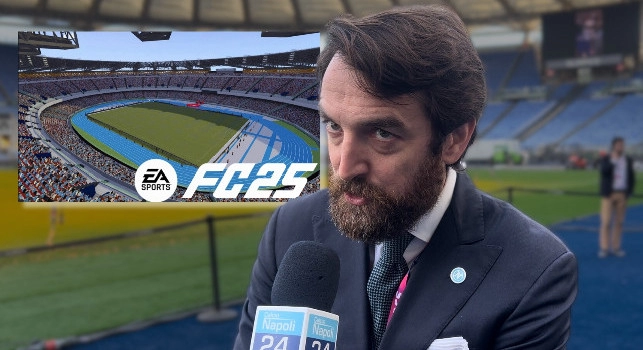 SSC Napoli, Bianchini svela: Stadio Maradona nel videogame EA FC? Ecco cosa stiamo facendo! | VIDEO CN24