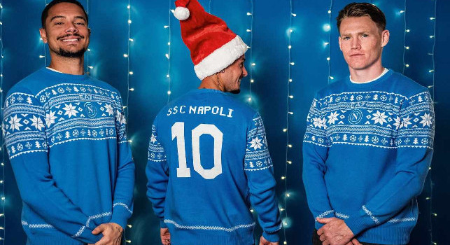 SSC Napoli maglione di Natale 2024