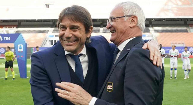 Roma, Ranieri: Guardate bene il Napoli: altro che 4-3-3, giocano con il 5 e mezzo...