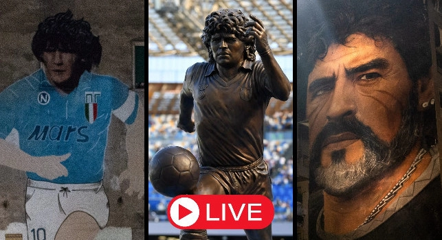Memorial Maradona per il 4° anniversario dalla sua morte: riguarda la serata | VIDEO