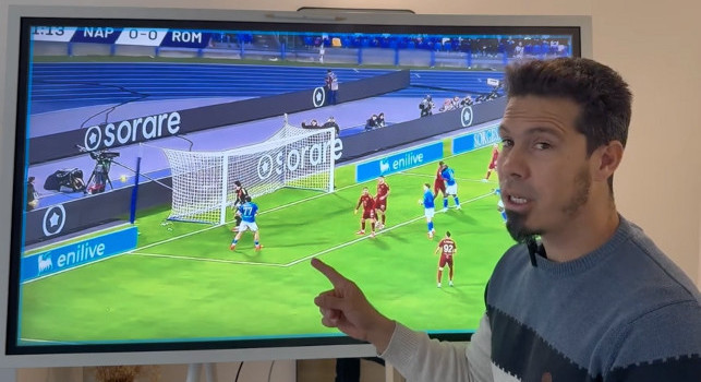 Hernanes 'bacchetta' Kvaratskhelia: Non si fa così, ti faccio vedere io! | VIDEO