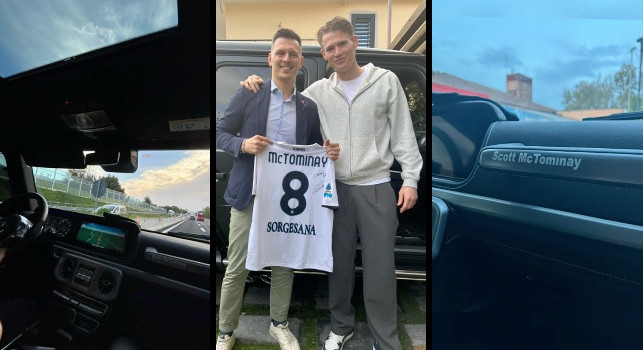 Napoli, McTominay s'è fatto un regalo: guardate la sua nuova auto personalizzata! | VIDEO