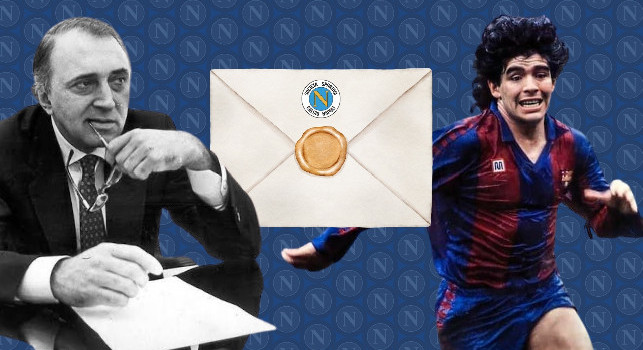 Maradona-Napoli, il retroscena di Ferlaino: Così acquistai Diego, scambiando le buste! | VIDEO