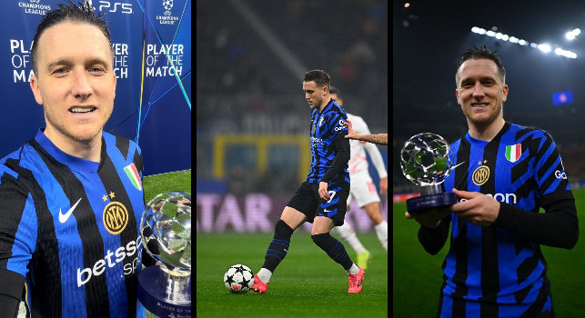 Zielinski brilla in Champions League: è l'MVP di Inter-Lipsia | FOTO