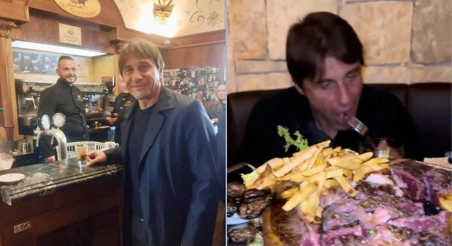 Conte prosegue il food tour a Napoli: altre due tappe per il mister | VIDEO