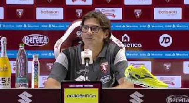 Torino, Vanoli: Sono grato a Conte: è un fuoriclasse. Voglio citare anche un altro mio amico nel Napoli. Recuperato Sanabria, mancherà un titolare