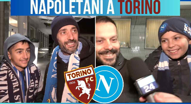 Tifosi del Napoli a Torino