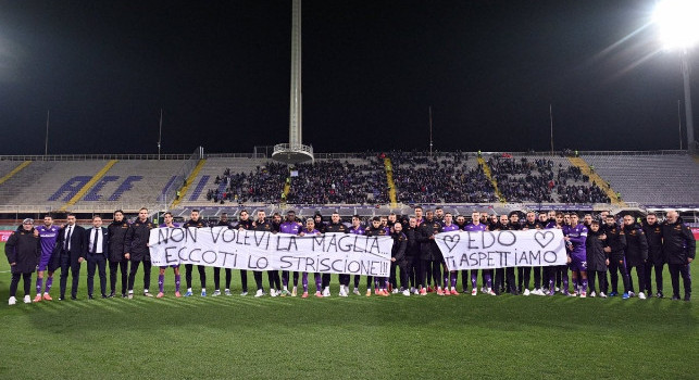 Striscione Bove Fiorentina