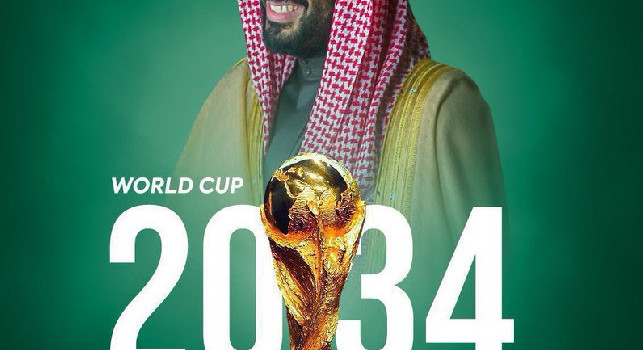 UFFICIALE - L'Arabia Saudita ospiterà la Coppa del Mondo 2034